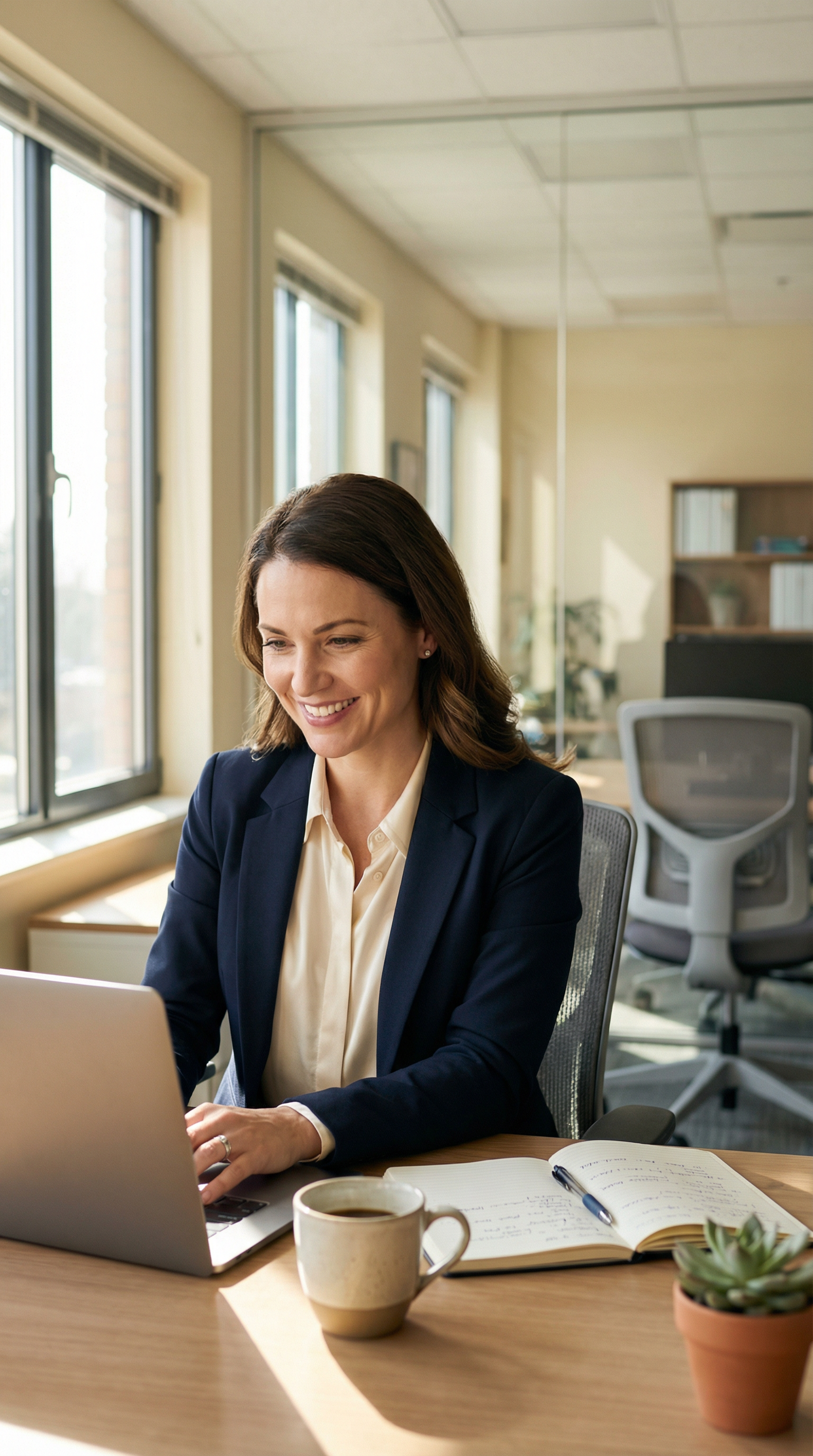 Profesional de RRHH trabajando en estrategia de personas
